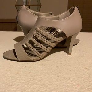 Tan/beige heels